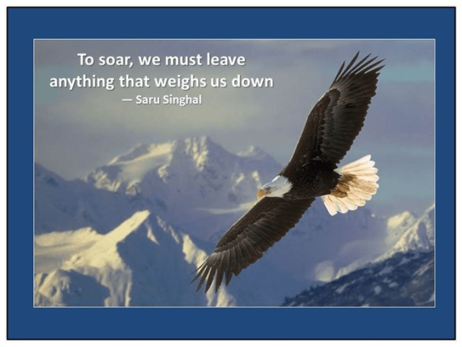 time to soar like an eagle