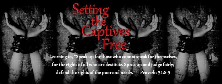 Image result for with god he sets the captive free
